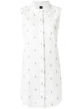 printed shirt dress