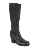 chunky heel boots