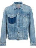 chest pockets denim jacket