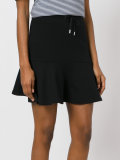 drawstring peplum skirt