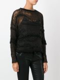 open knit jumper