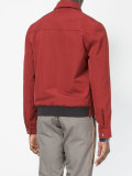 zipped bomber jacket