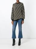 diagonal stripe jumper
