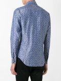 Mixed pattern shirt 