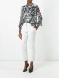 floral print shirt