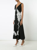 lace appliqué gown