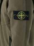 hooded zip-up sweatshirt