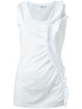 frill detail tank top