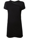 gathered short-sleeved top