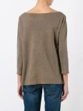 three-quarters sleeve blouse