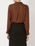 tie detail printed body