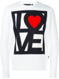 ‘Love Me'印花套头衫