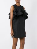 ruffled mini dress