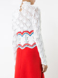 crochet rainbow top