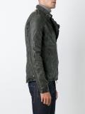 off-centre zip jacket