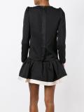 ruffle skirt mini dress