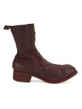 front zip ankle boots