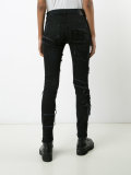 Alison patch skinny jeans 