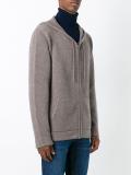 knitted hoodie