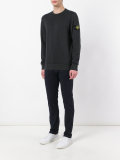 logo patch sweatshirt