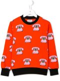 telephone print sweatshirt