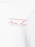 logo long sleeved t-shirt