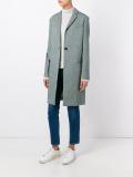 have fun eyelet detail coat