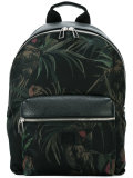 floral detail backpack