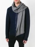frayed edge scarf
