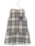 sleeveless plaid dress