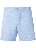 Stripy swim shorts