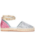 metallic sequin espadrilles