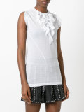 ruffled tank top
