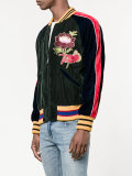 embroidered bomber jacket