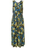 Printed wrap dress