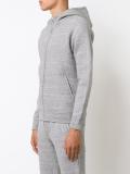 zipped hoodie 