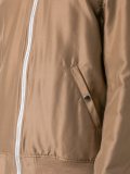 zipped bomber jacket 