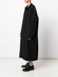buttoned long coat