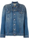 studded denim jacket