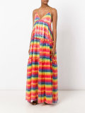 sequin embellished rainbow dress