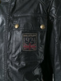 Champion Patch leather effect jacket