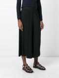 sheer cropped trousers