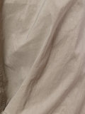 Dropped crotch cropped trousers