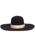 contrast strap hat