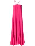 long silk dress