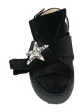 embellished star sandals 