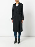 midi waterproof trench coat 