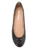 leather ballerinas