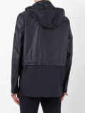 logo patch hooded jacket 
