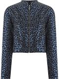abstract print bomber jackets
